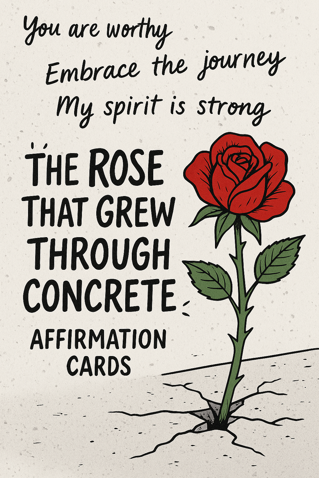 The Rose That Grew from the Concrete: A 21-Day Womb Healing Journal