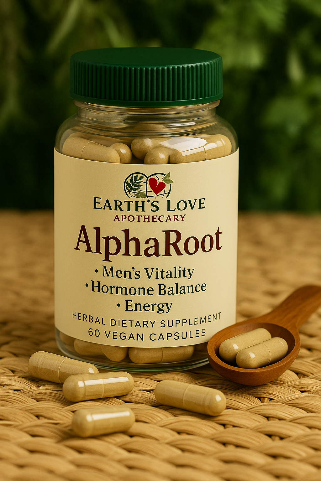 Alpha Root – Men’s Herbal Vitality Blend