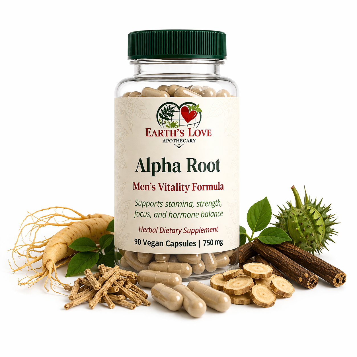 Alpha Root — Men’s Vitality Herbal Formula