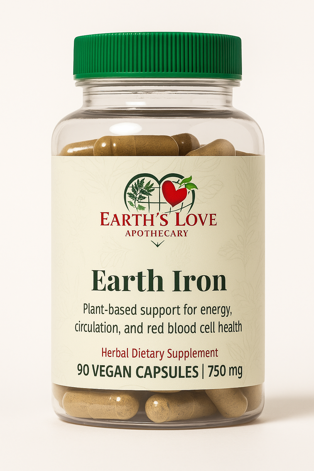 Earth Iron – Herbal Iron Supplement | Earth Love Apothecary