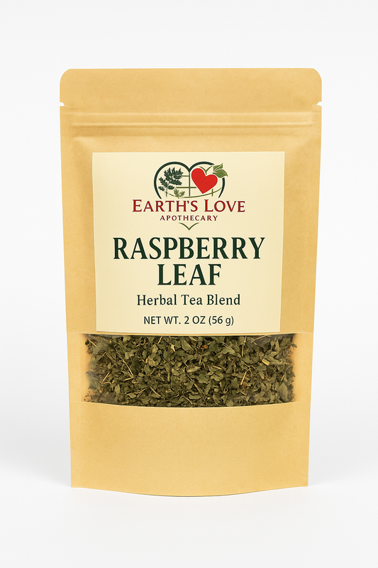 Raspberry Leaf – Loose Leaf Herbal Tea (3 oz)