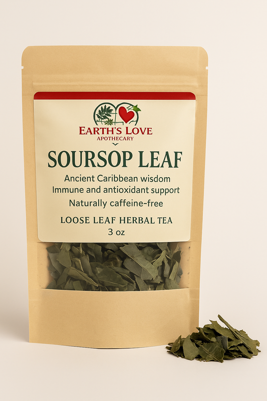 Soursop Leaf – Loose Leaf Herbal Tea (3 oz)