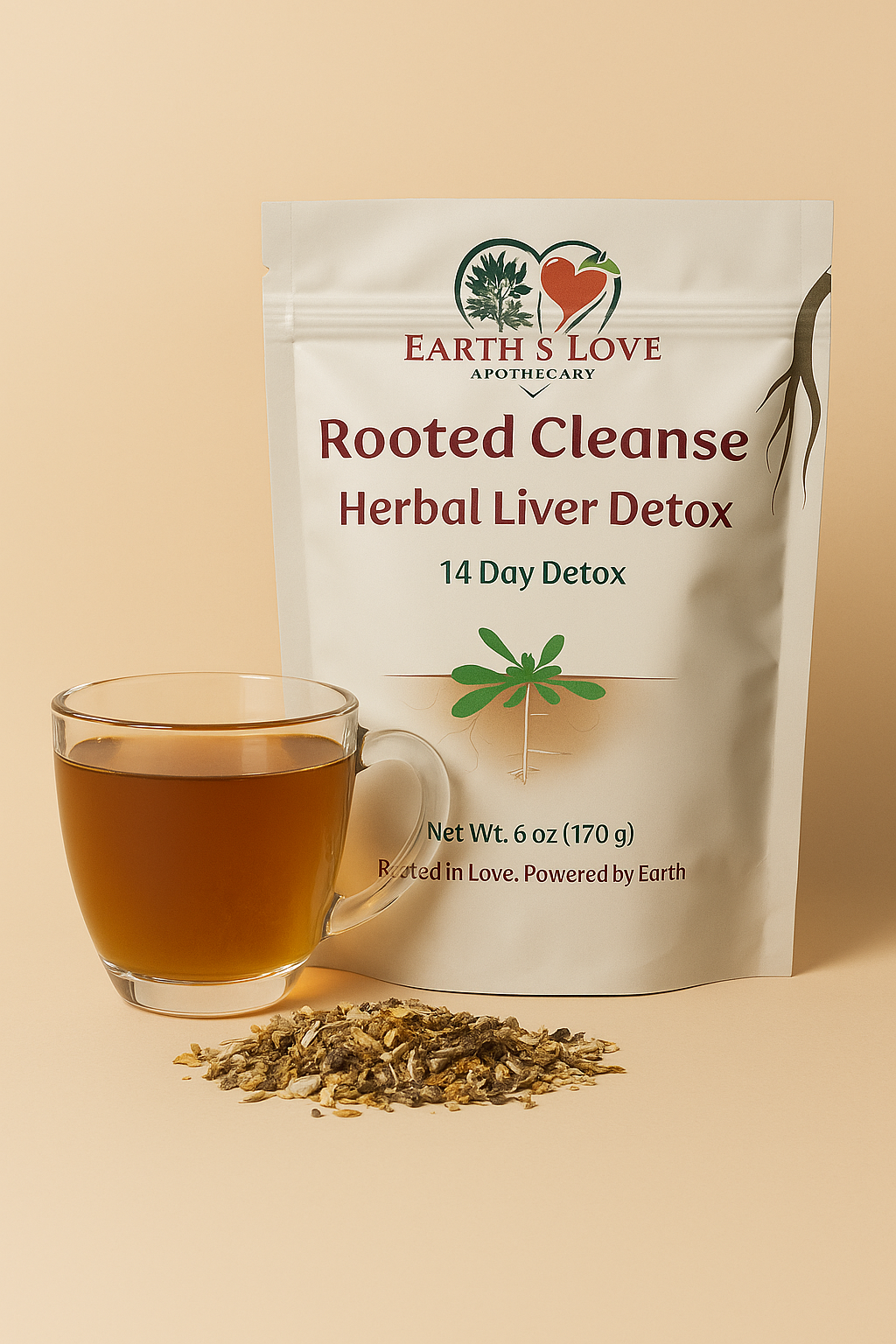 Rooted Cleanse – Herbal Liver Detox Tea