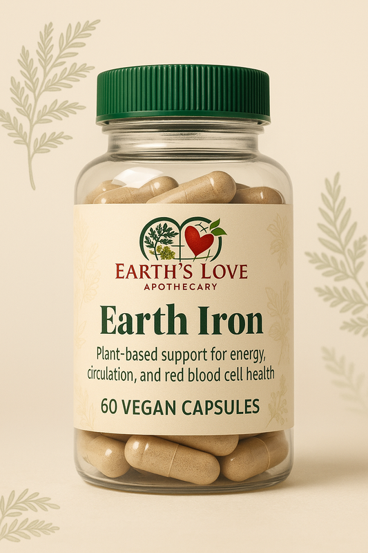 Earth Iron – Herbal Iron Supplement | Earth Love Apothecary