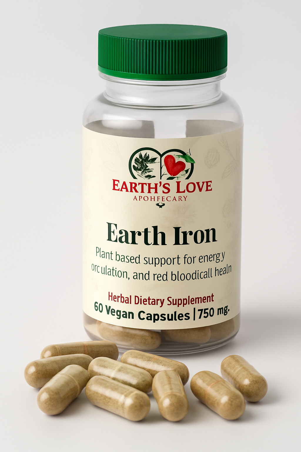 Earth Iron – Herbal Iron Supplement | Earth Love Apothecary