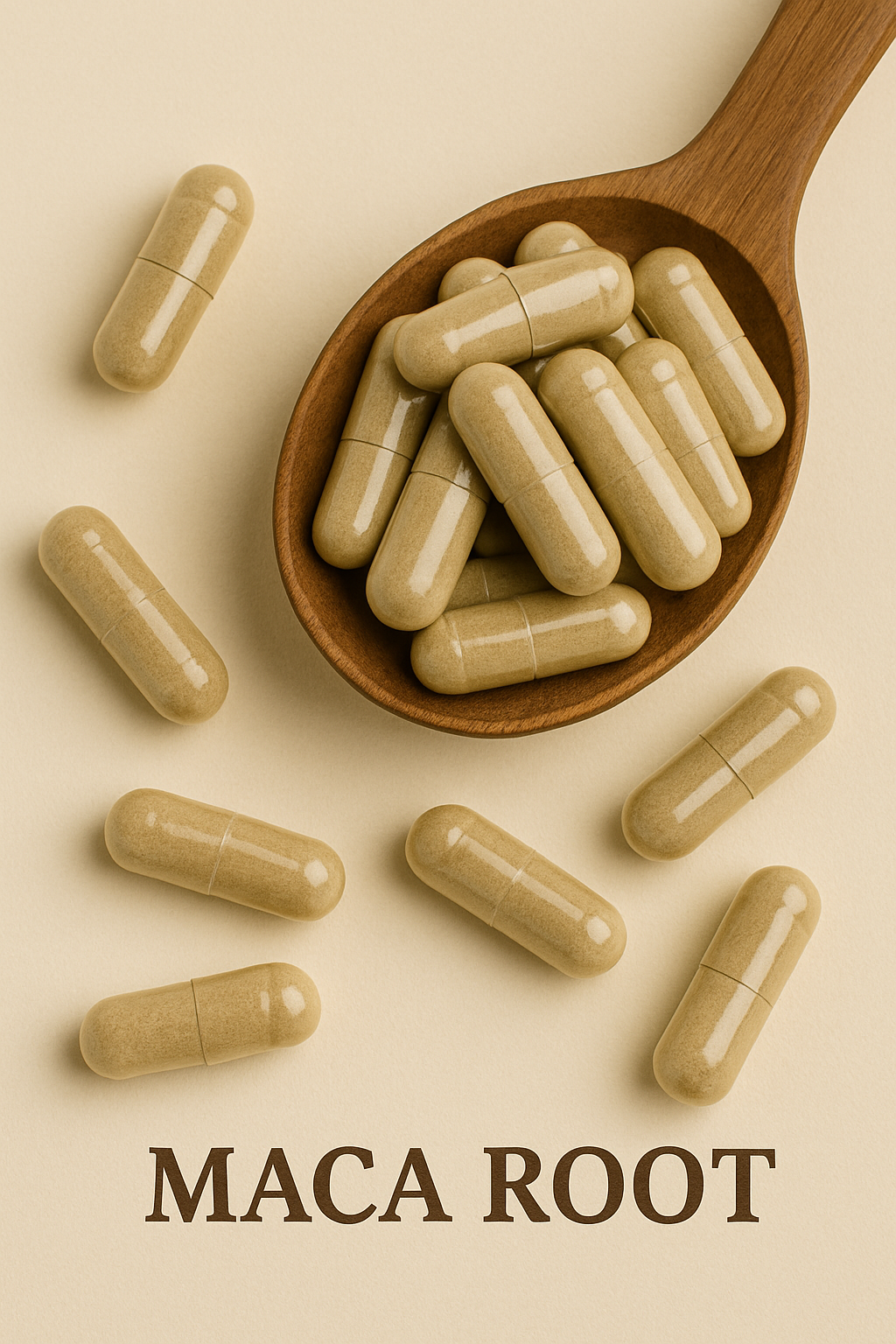 Maca Root Capsules (60 ct) (Earth’s Love Apothecary – 60 Vegan Capsules)