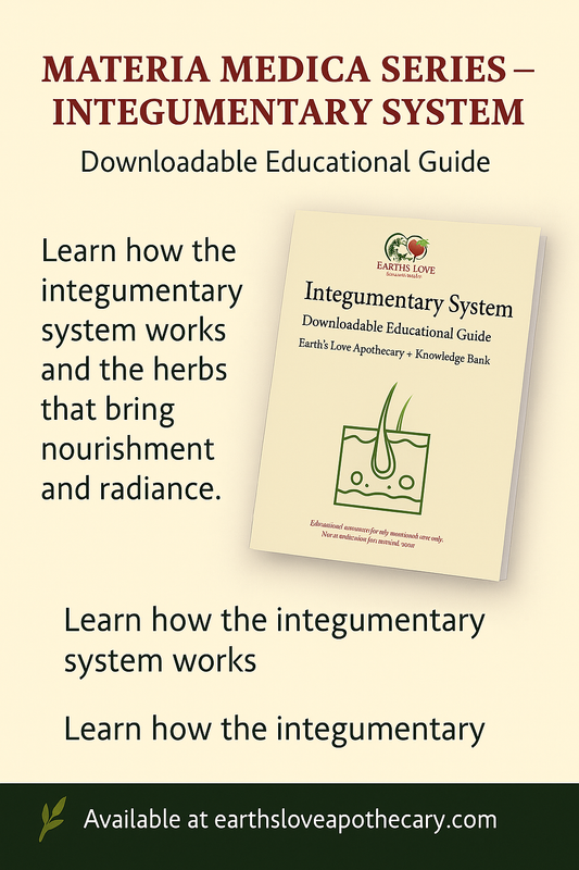 Integumentary System: Materia Medica (Downloadable PDF)