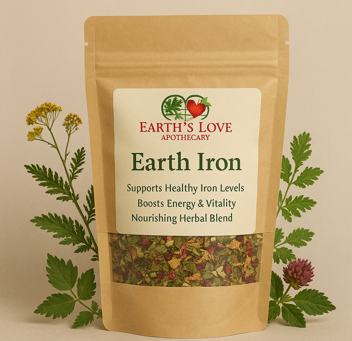 Earth Iron Blend – Loose Leaf Tea (3 oz)